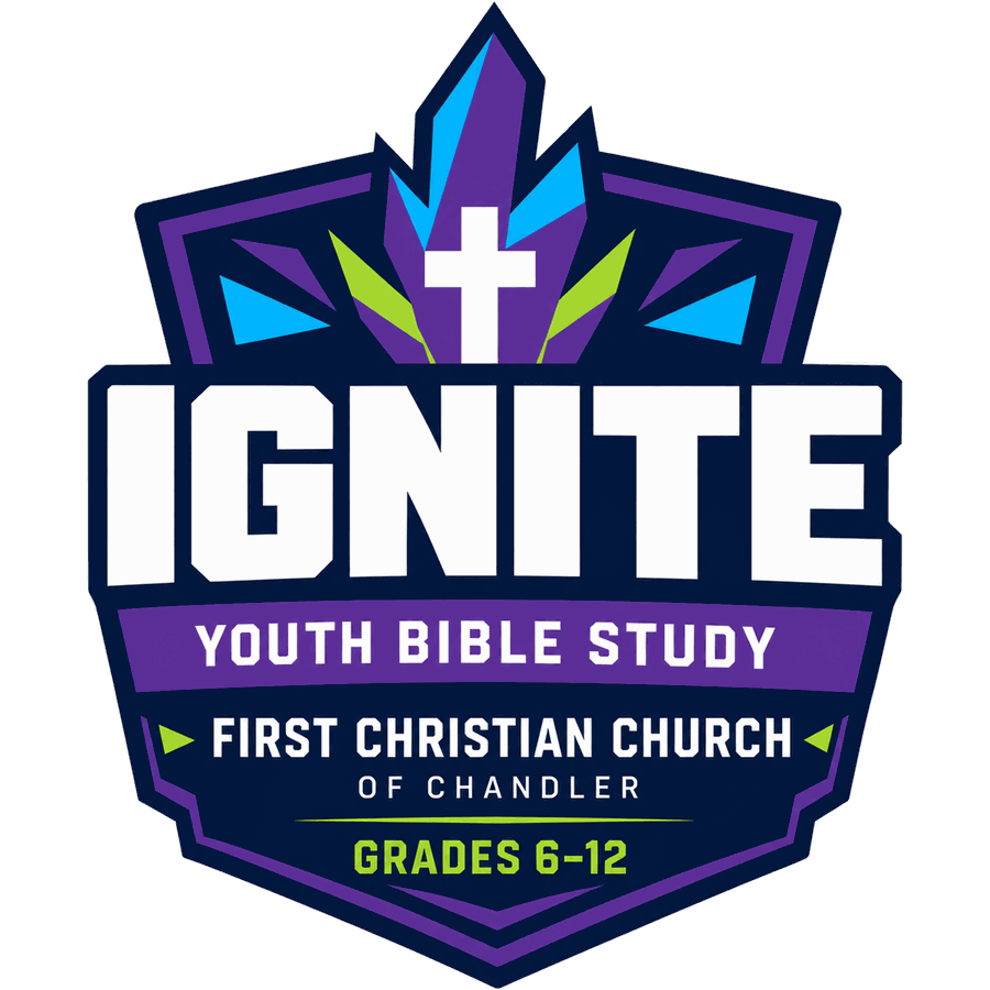 IGNITE youth Bible study emblem, grades 6-12