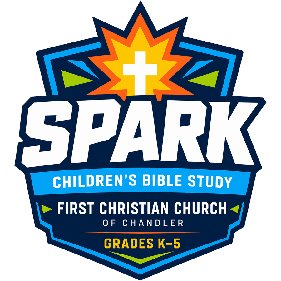 SPARK children's Bible study emblem, grades K-5