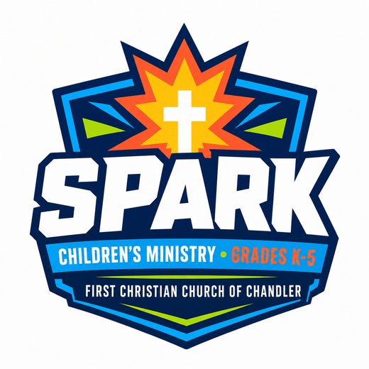 SPARK Children's Ministry emblem, grades K-5